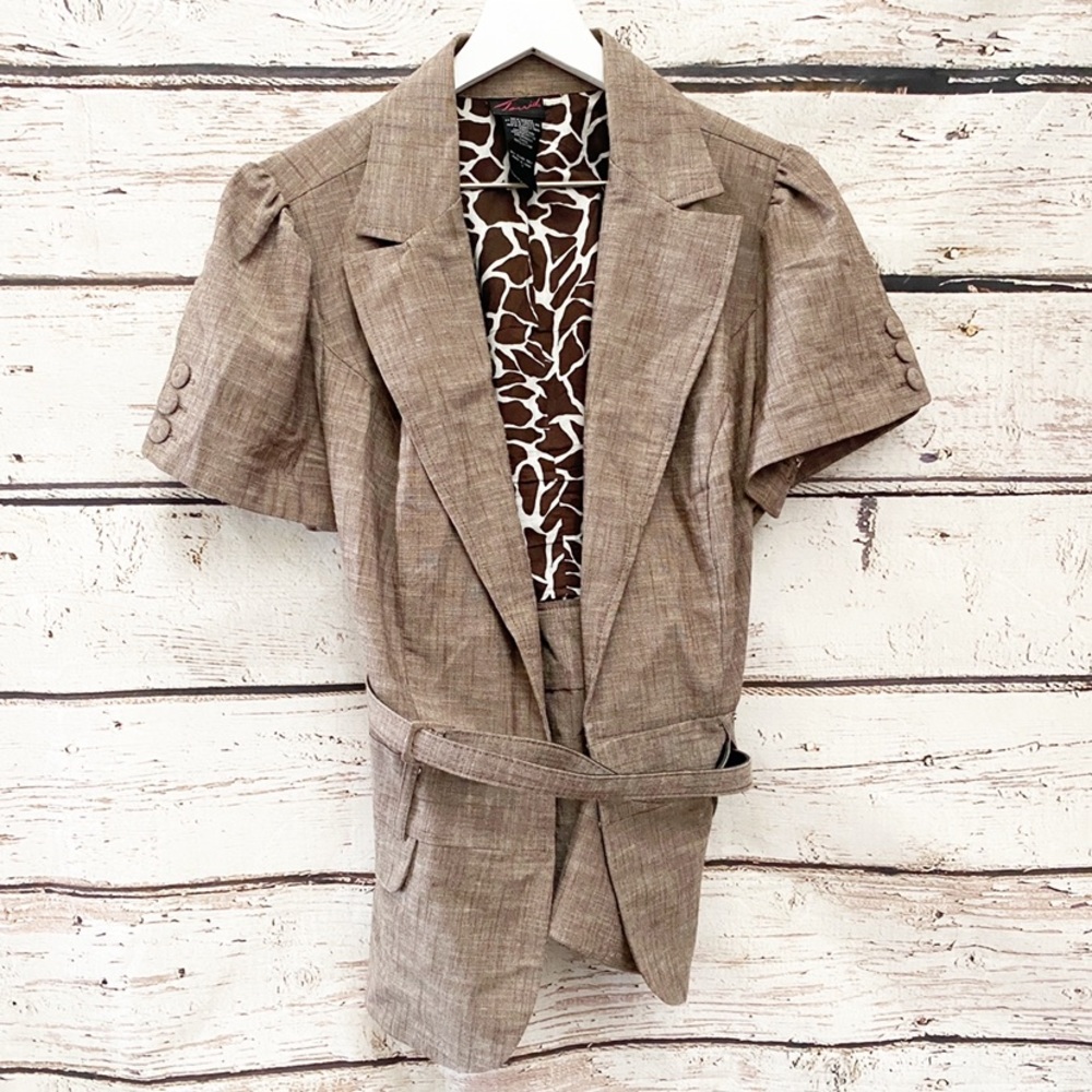 TORRID | Brown Belted Jacket Blazer Size 2